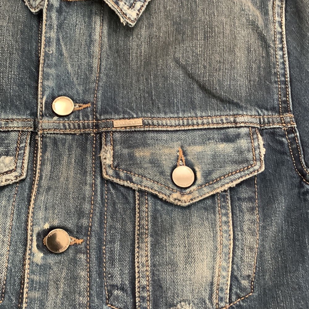Diesel D-ASHTON-T JACKET DENIM - Picture 8 of 15